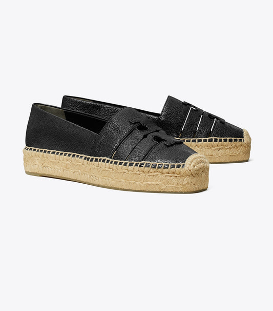 Tory Burch Ines Platform Espadrille - Perfect Black
