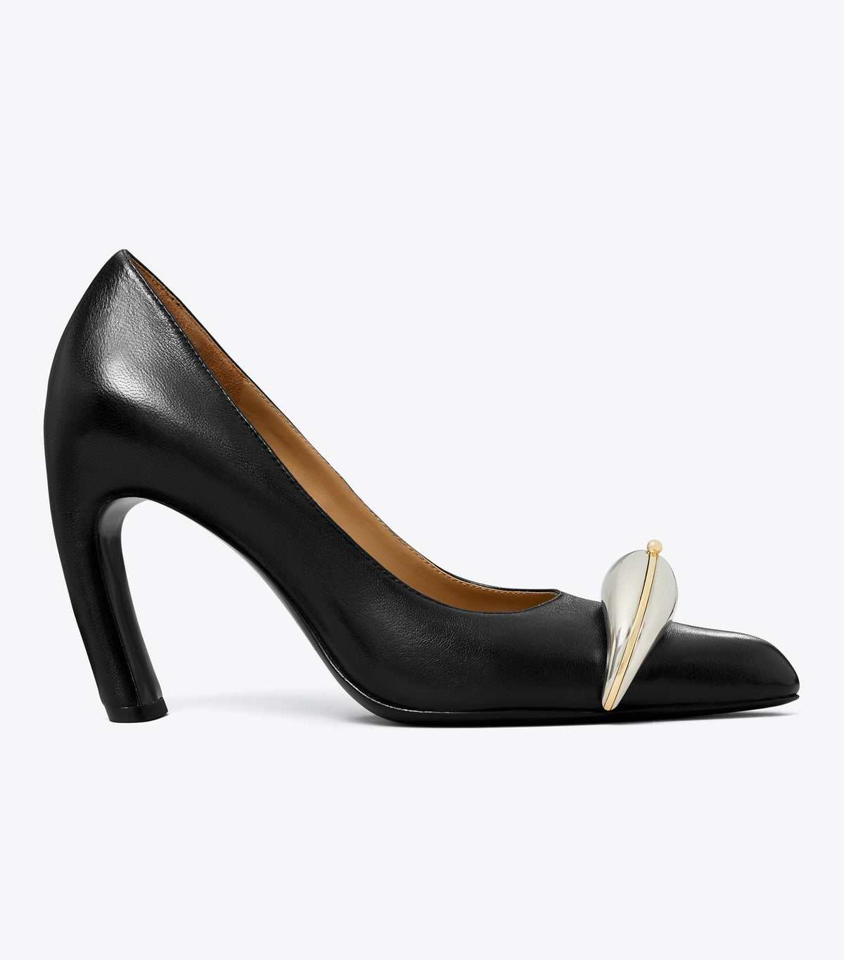 Tory Burch Pierced Pump - Perfect Black