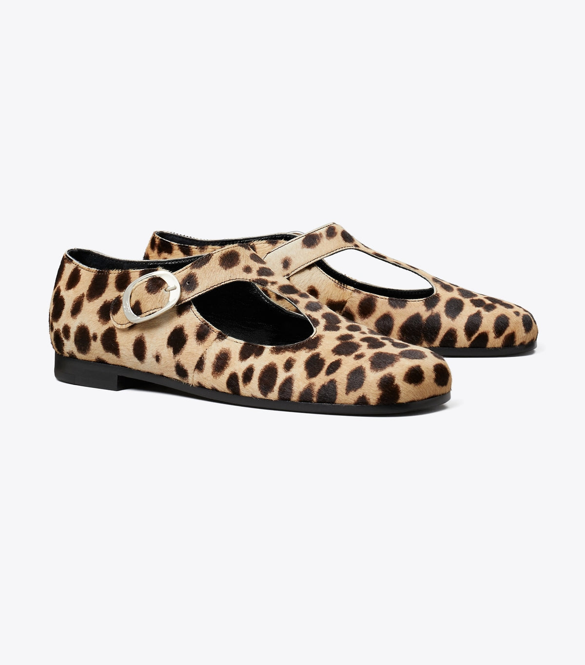 Tory Burch Violet T-Strap - Cheetah Spots