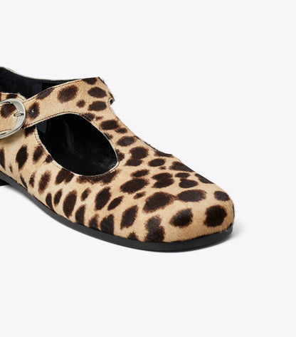 Tory Burch Violet T-Strap - Cheetah Spots