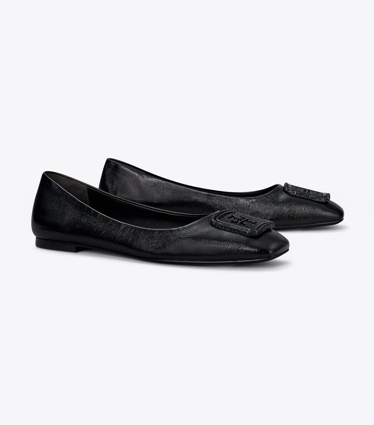 Tory Burch Georgia Pavé Ballet - Perfect Black