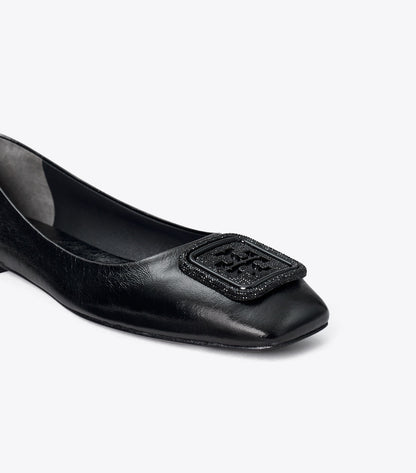 Tory Burch Georgia Pavé Ballet - Perfect Black