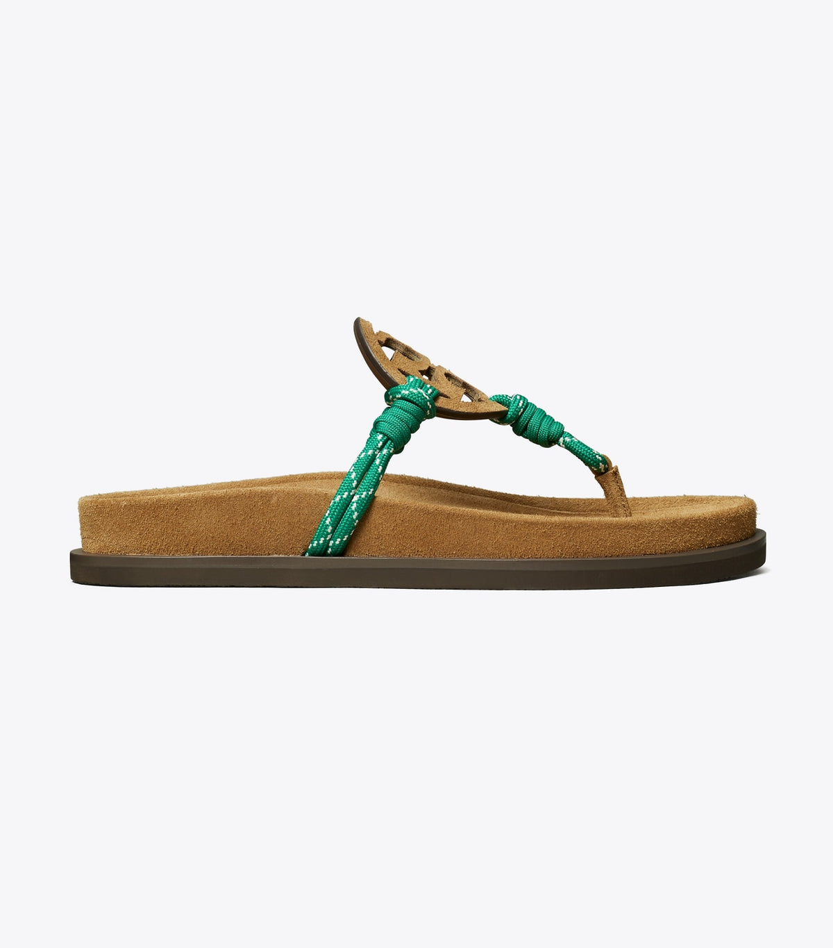 Tory Burch Miller Cloud Rope Sandal - Alce / Green Multi