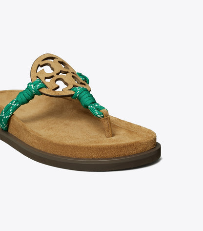 Tory Burch Miller Cloud Rope Sandal - Alce / Green Multi