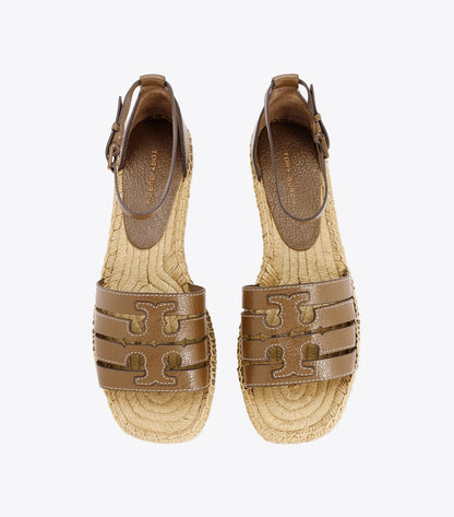 Tory Burch Ines Multi-Strap Espadrille Sandal - Wild Mushroom