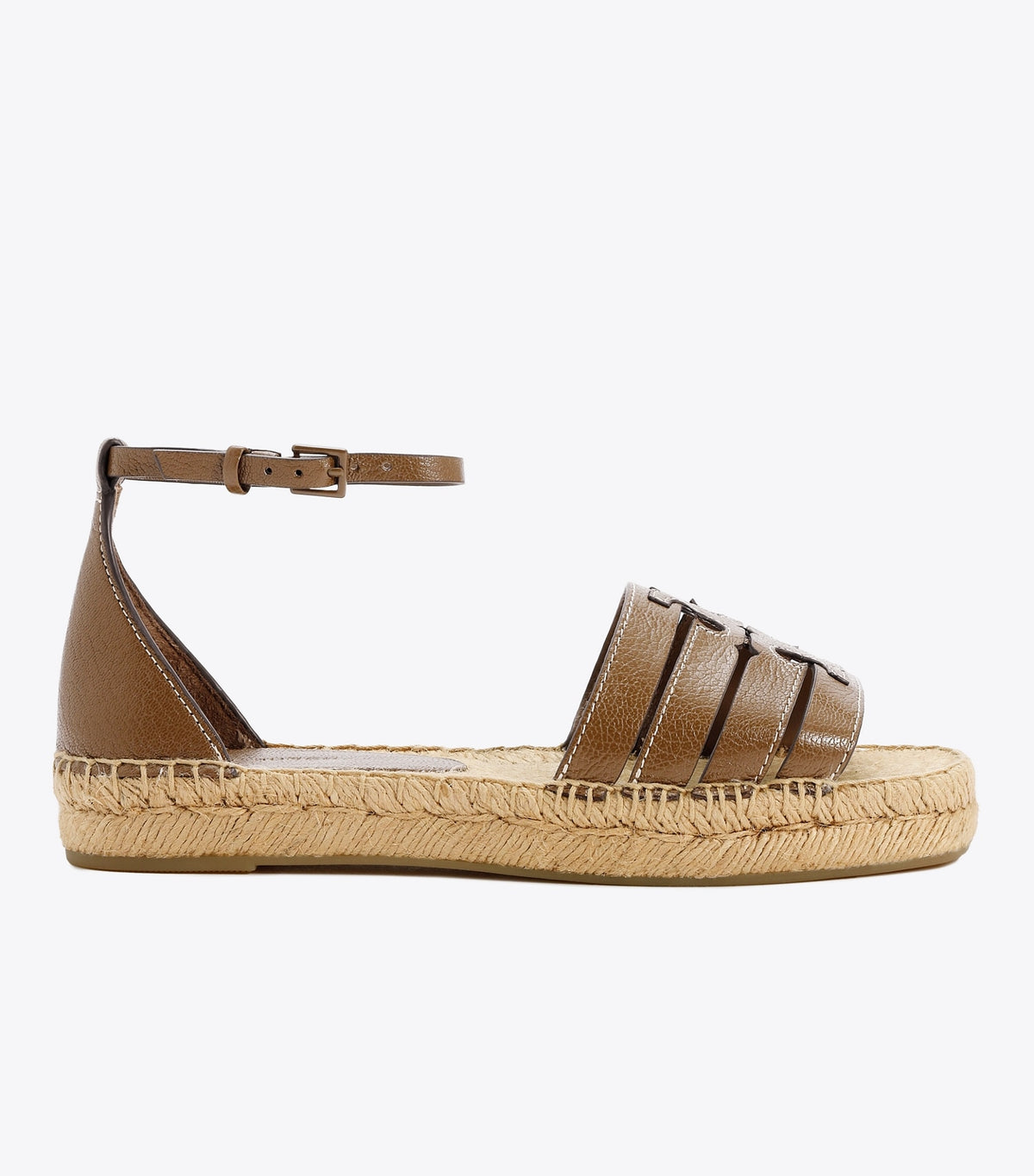 Tory Burch Ines Multi-Strap Espadrille Sandal - Wild Mushroom