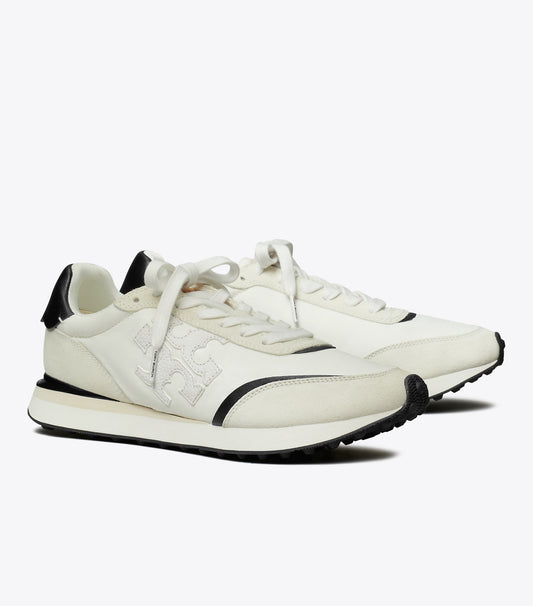 Tory Burch Destiny Trainer - White / White / Black