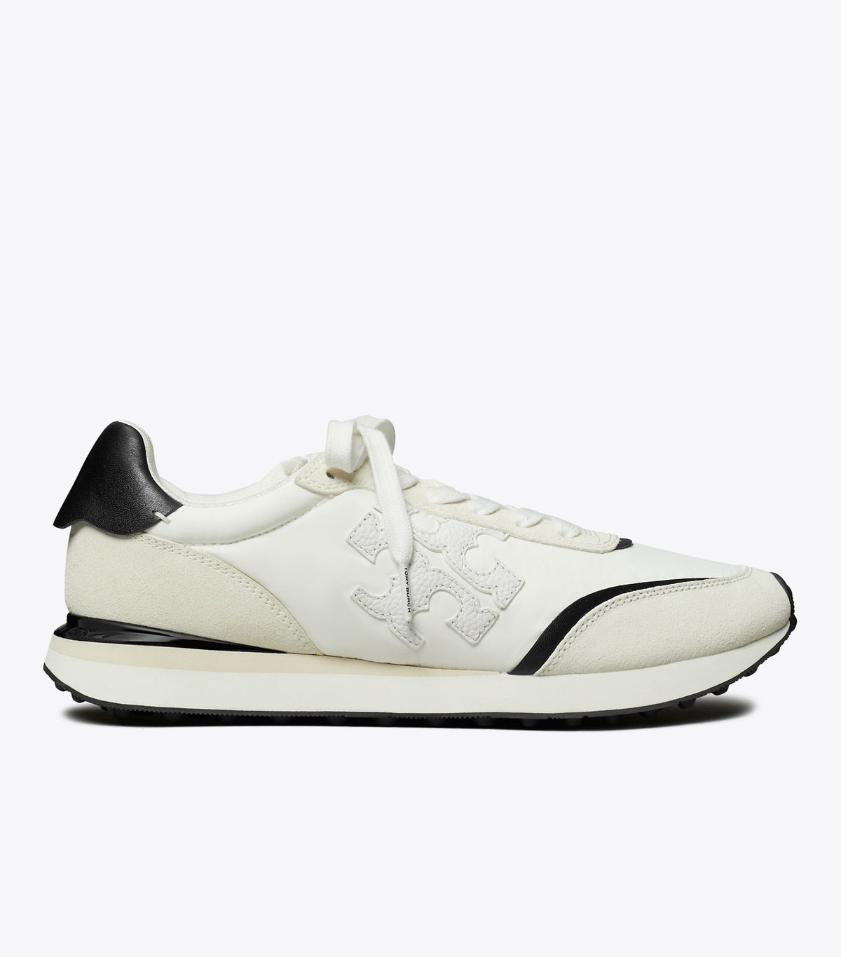 Tory Burch Destiny Trainer - White / White / Black