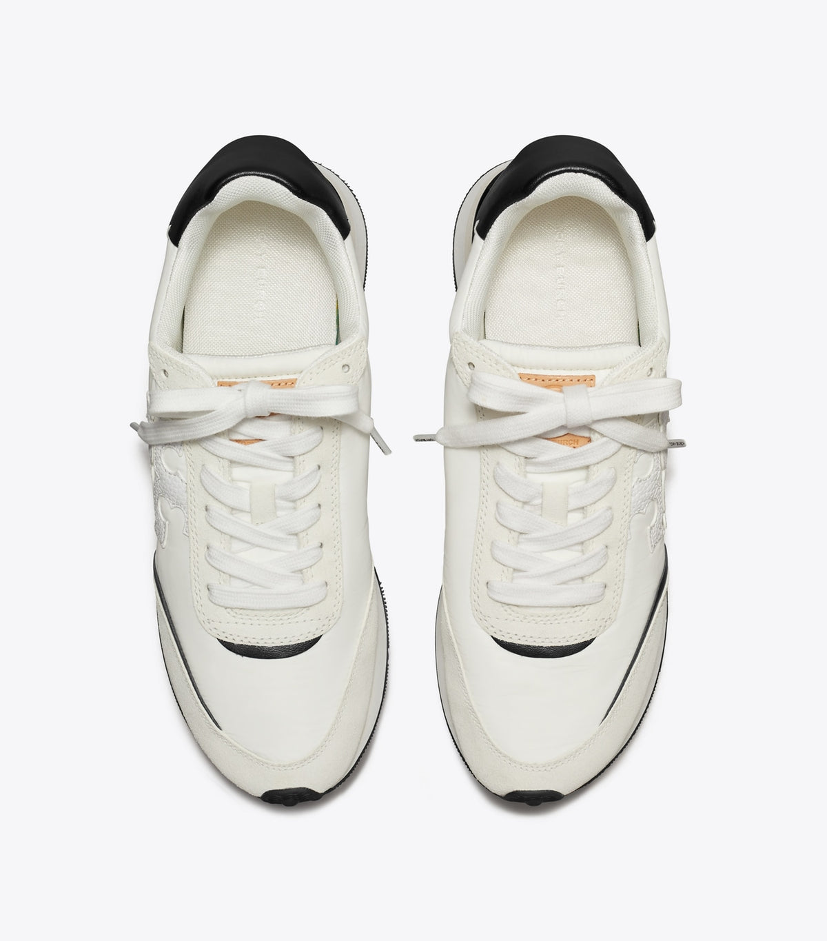 Tory Burch Destiny Trainer - White / White / Black