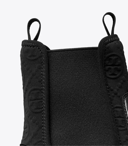 Tory Burch T Monogram Chelsea Lug Boot - Perfect Black