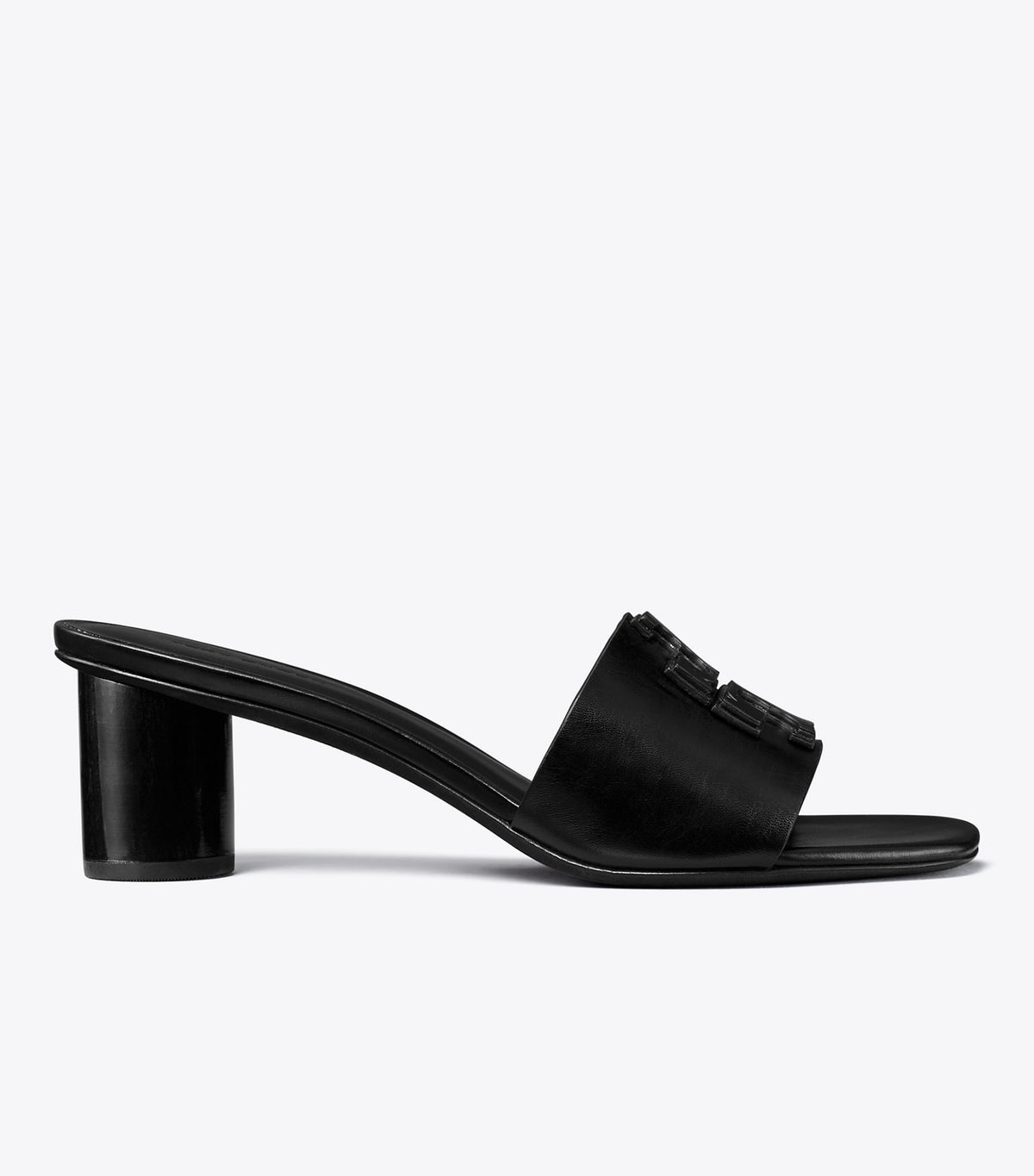 Tory Burch Ines Heeled Mule - Perfect Black