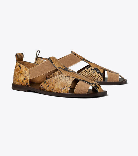 Tory Burch Fisherman Sandal - Brown Roccia