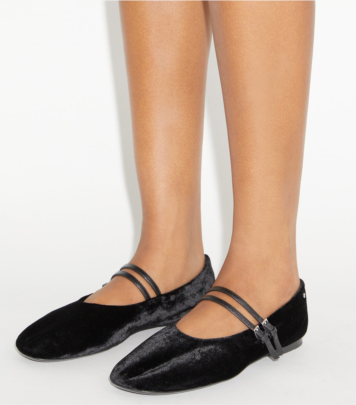 Tory Burch Mary Jane Two-Band Ballet - Perfect Black