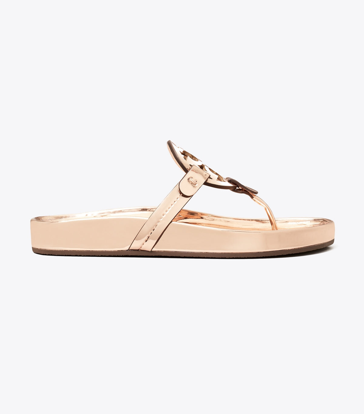 Tory Burch Miller Cloud Sandal - Rose Gold