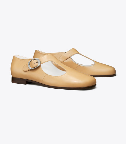 Tory Burch Violet T-Strap - Cornsilk