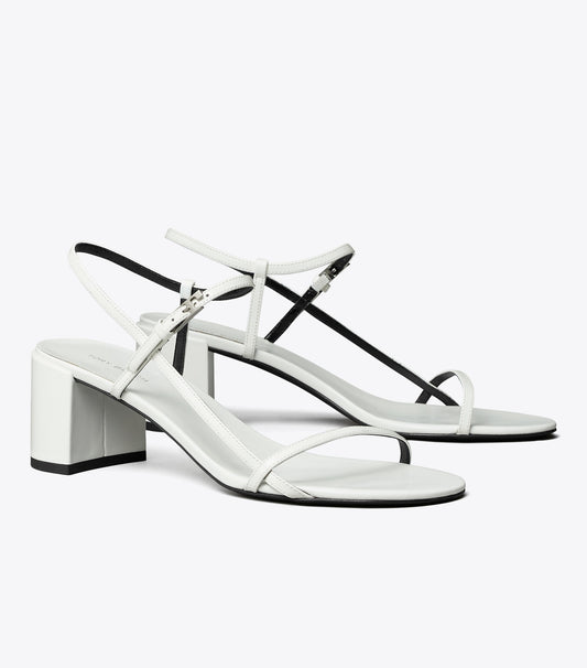 Tory Burch Gigi Heeled Sandal - White