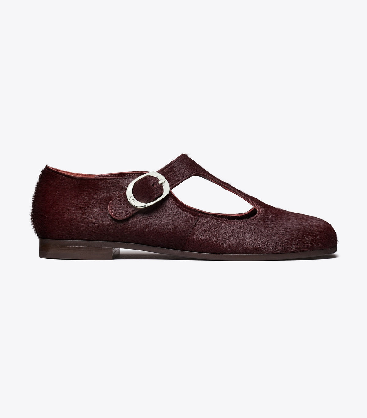Tory Burch Violet T-Strap - Dark Carmine