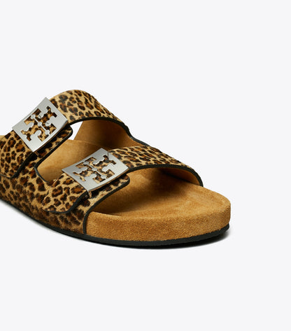 Tory Burch Mellow Sandal - Leopard Multi / Light Teak