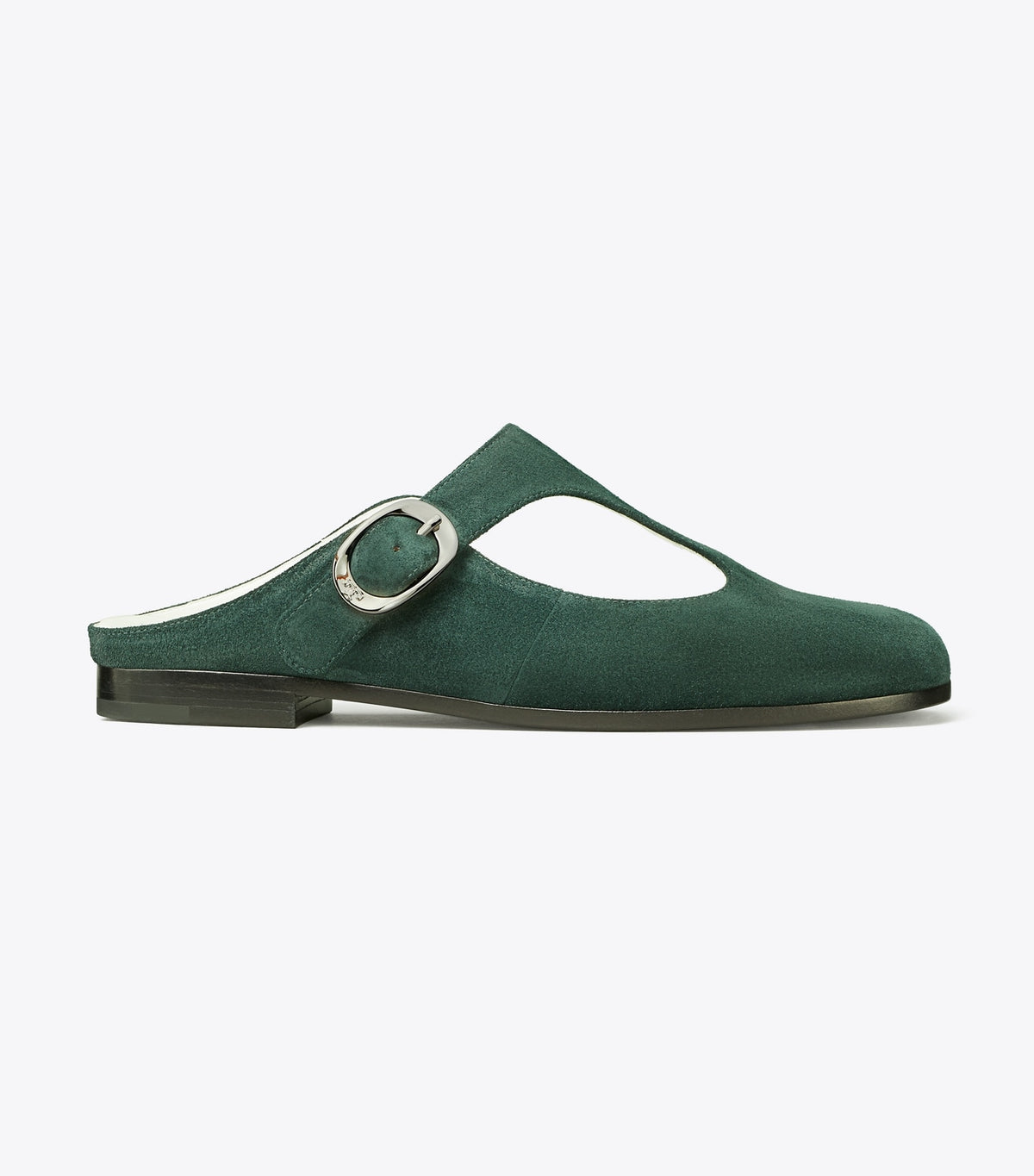 Tory Burch Violet T-Strap Mule - Warm Teal