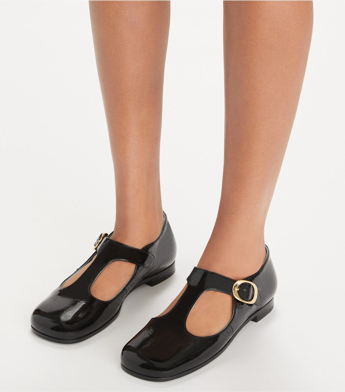 Tory Burch Violet T-Strap - Nero