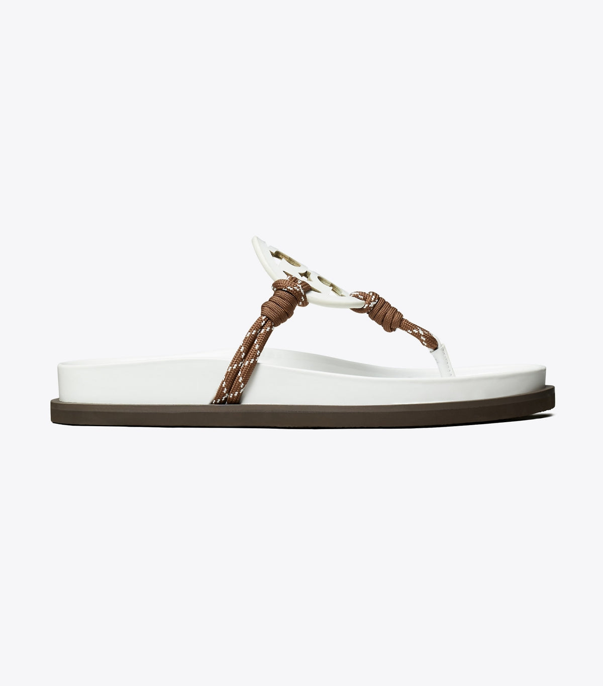 Tory Burch Miller Cloud Rope Sandal - Cloud / Cocoa Multi