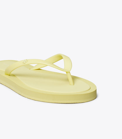Tory Burch Kira Padded Flip-Flop - Soft Yellow / Soft Yellow