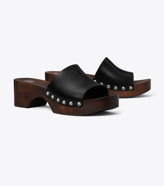 Tory Burch Sandal Clog - Black