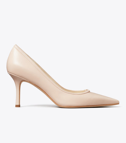 Tory Burch Double T Buckle Pump - Soft Pink / Soft Pink