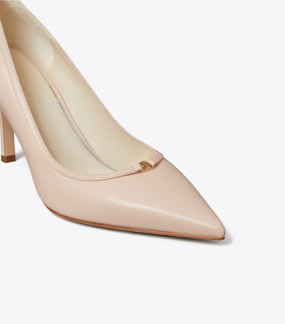 Tory Burch Double T Buckle Pump - Soft Pink / Soft Pink