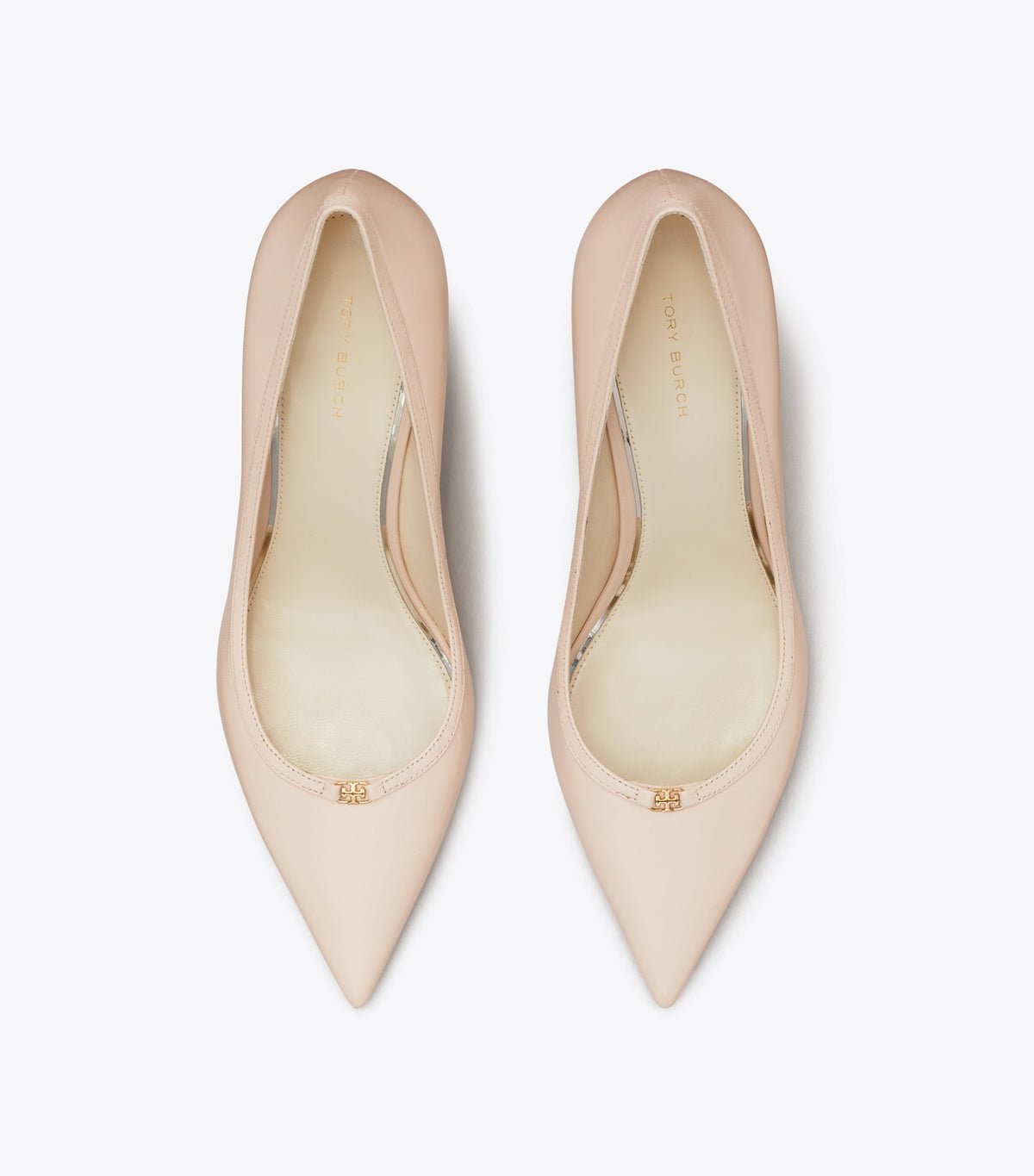 Tory Burch Double T Buckle Pump - Soft Pink / Soft Pink