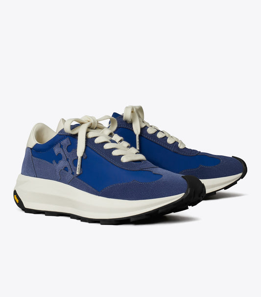 Tory Burch Tory Trainer - Azure / Faded Navy / Cream