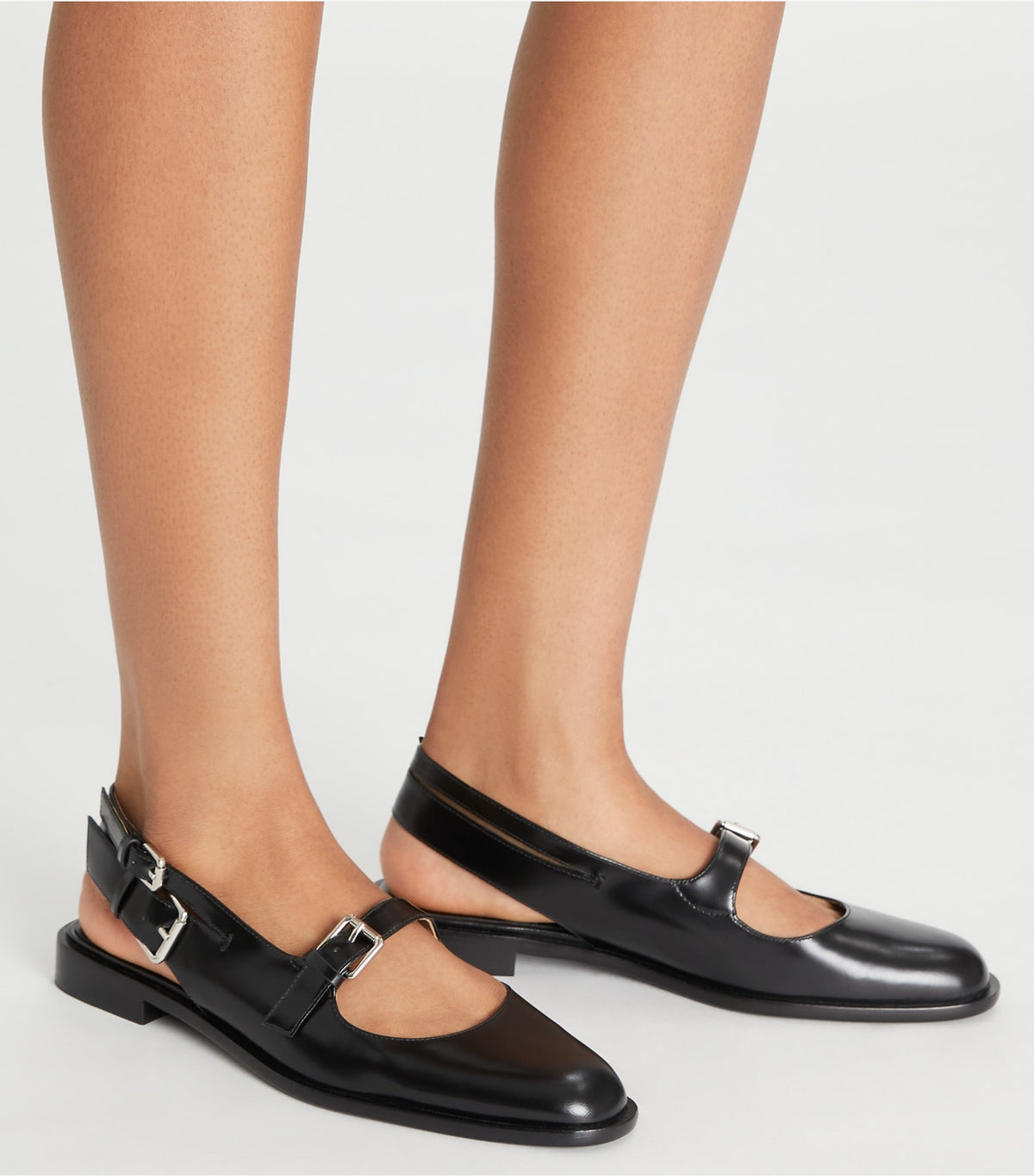 Tory Burch Multi-Buckle Mary Jane - Perfect Black