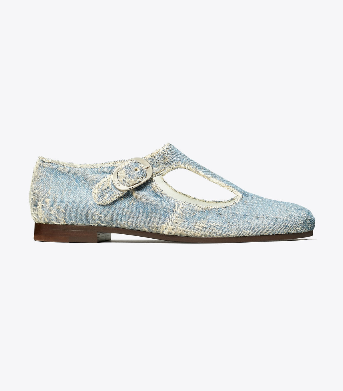 Tory Burch Violet T-Strap - Denim