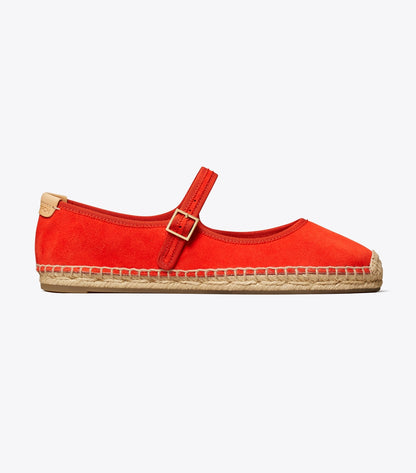 Tory Burch Mary Jane Espadrille - Blazing Red / Blazing Red / Natural