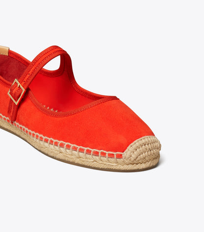Tory Burch Mary Jane Espadrille - Blazing Red / Blazing Red / Natural