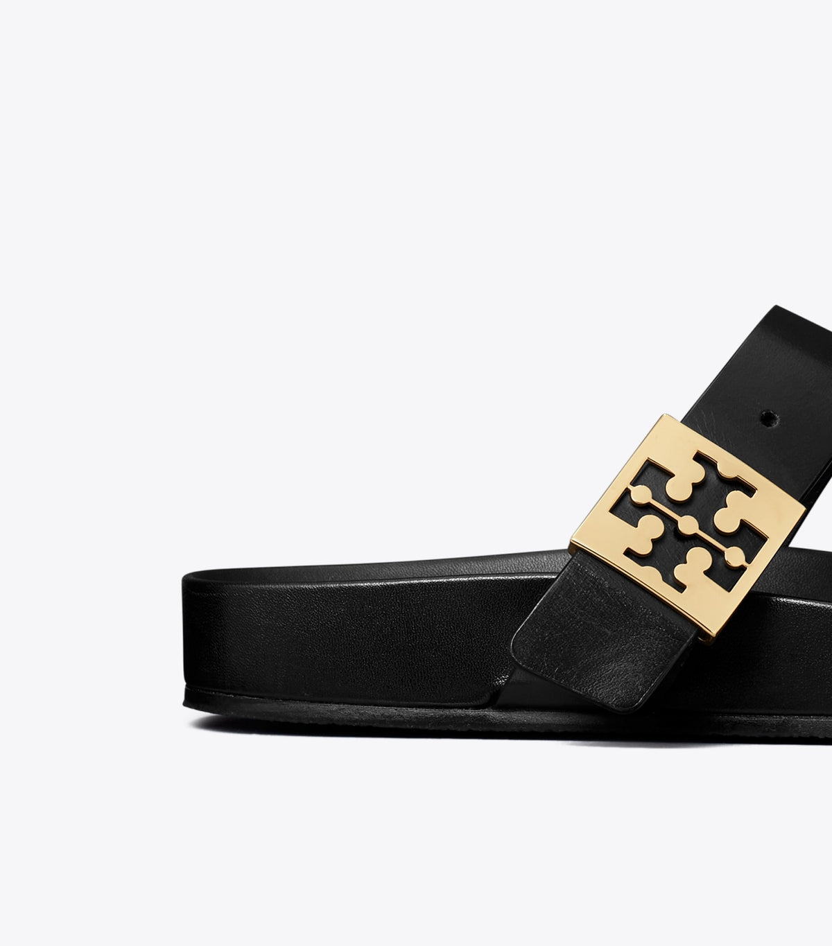 Tory Burch Mellow T-Strap Sandal - Perfect Black / Perfect Black