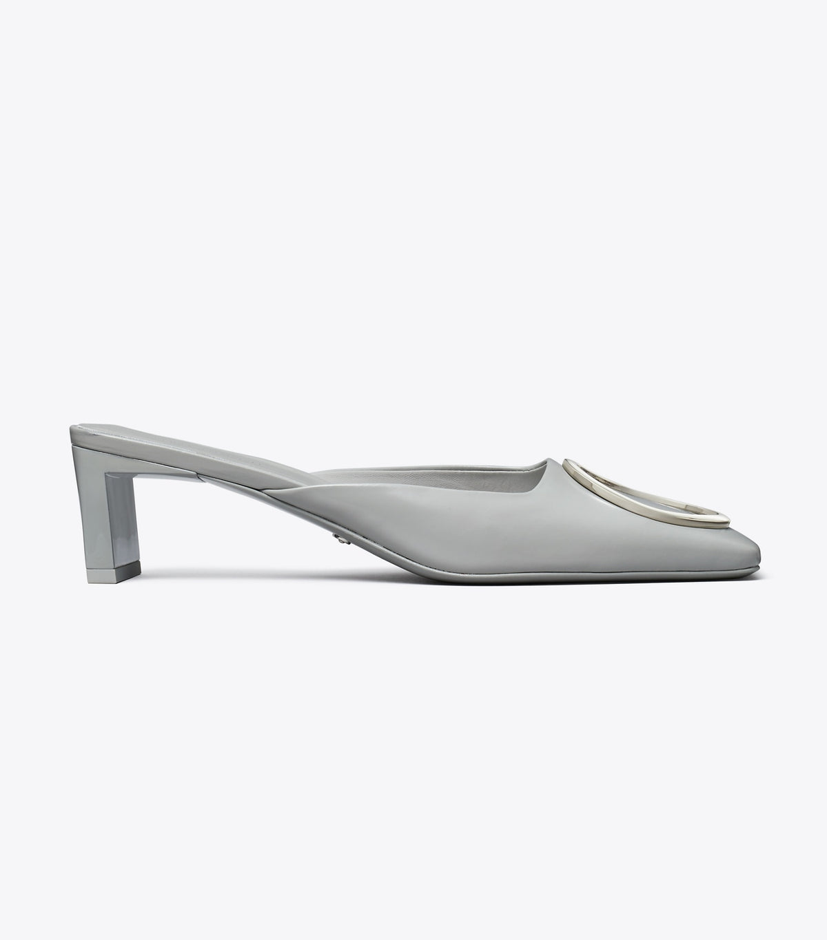 Tory Burch Ring Heeled Mule - Loutre Gray / Silver