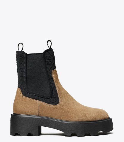 Tory Burch T Monogram Chelsea Lug Boot - River Rock