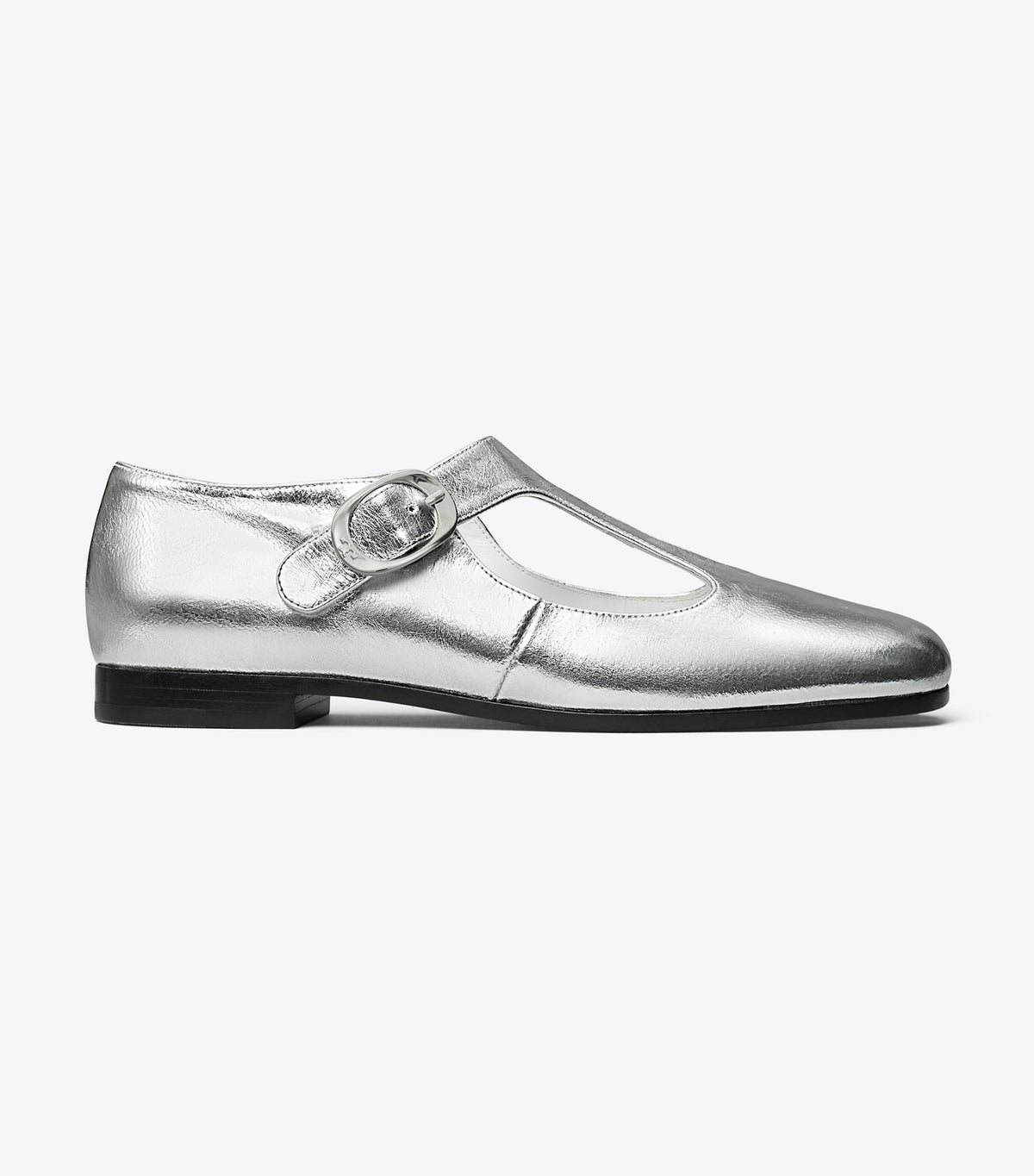 Tory Burch Violet T-Strap - Silver