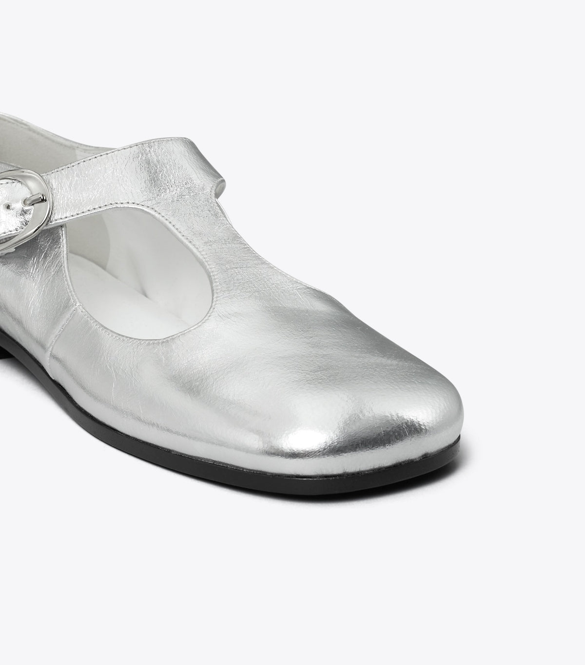 Tory Burch Violet T-Strap - Silver