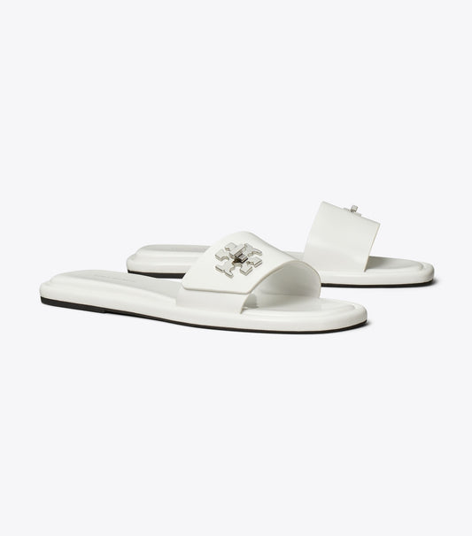 Tory Burch Turnlock Slide - Cloud