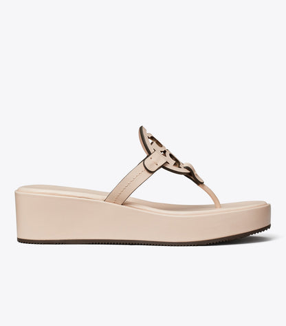Tory Burch Miller Wedge Sandal - Soft Pink