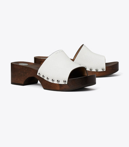 Tory Burch Sandal Clog - White