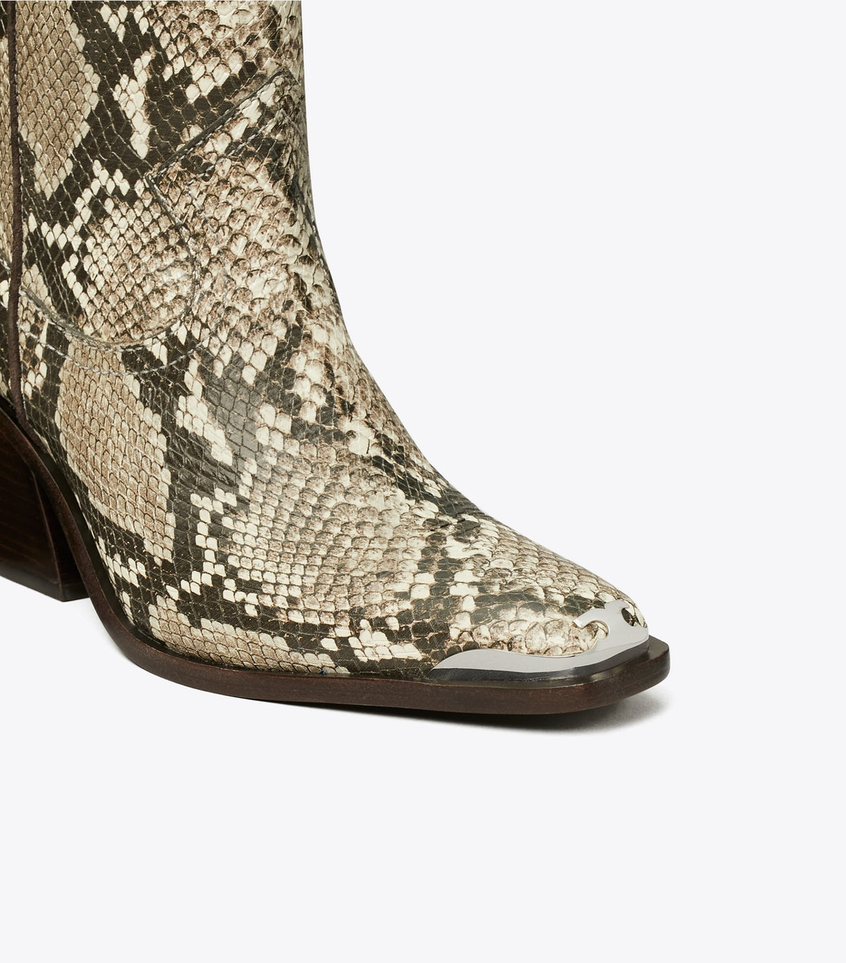 Tory Burch Western Boot - Snake Print