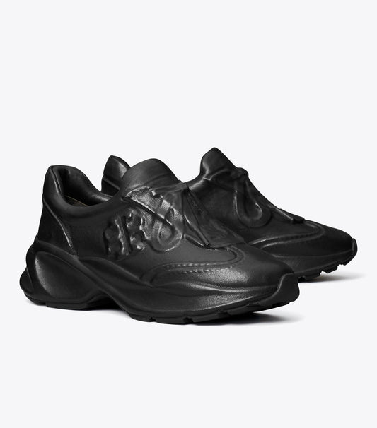 Tory Burch Good Luck X-Ray Trainer - Perfect Black