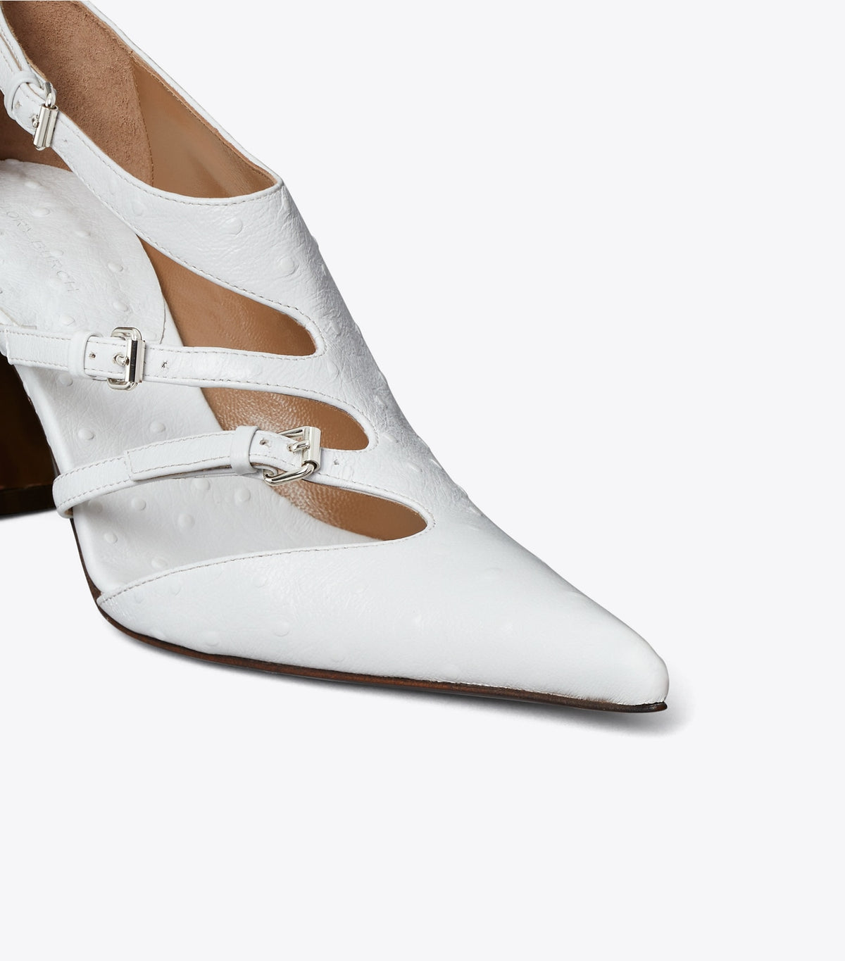 Tory Burch Multi-Buckle Pump - Tinted Blue