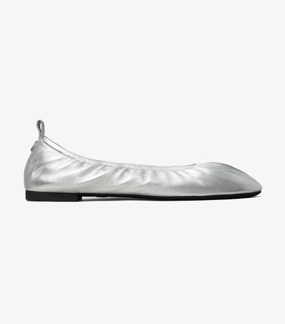Tory Burch Eddie Ballet - Silver