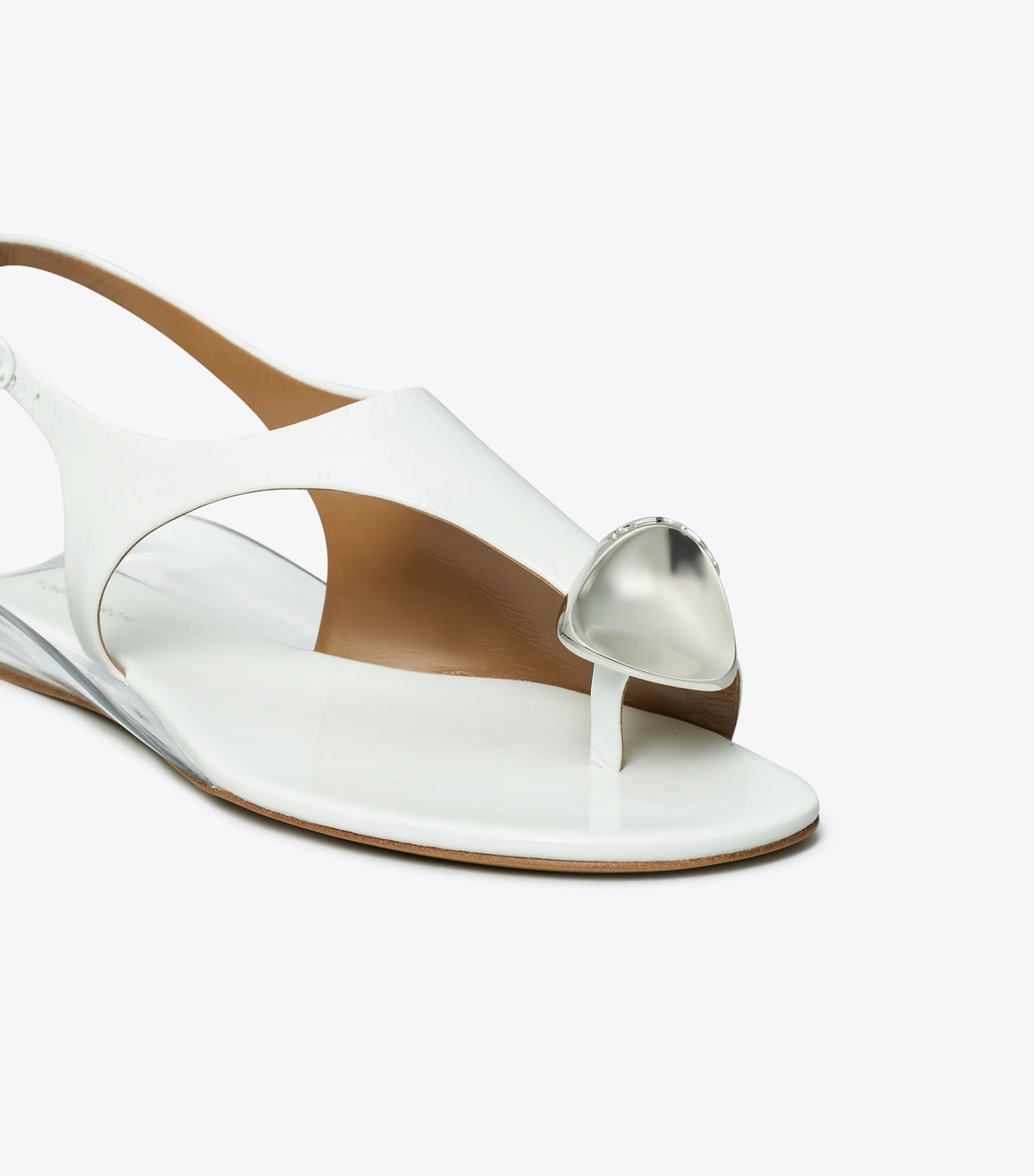 Tory Burch Patos Slingback Sandal - White