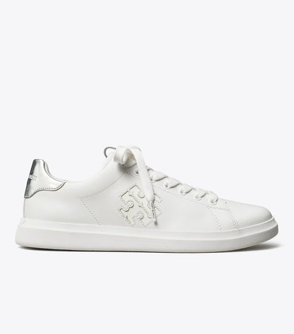 Tory Burch Howell Court Sneaker - Titanium White / Silver