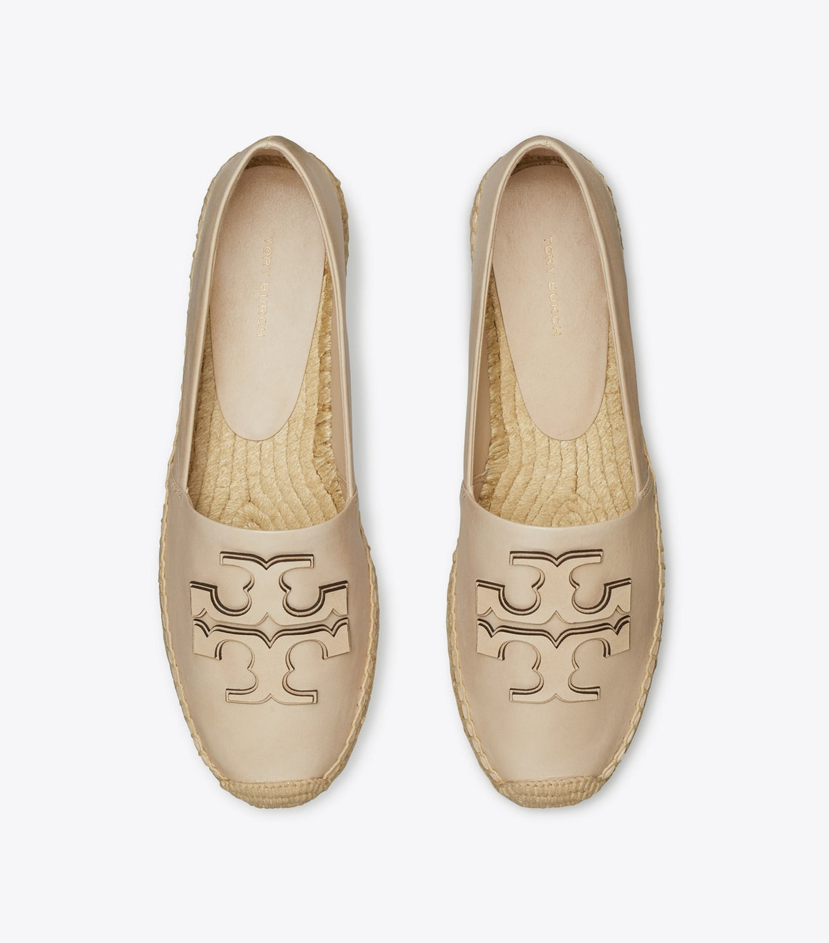 Tory Burch Ines Platform Espadrille - Stone Gray
